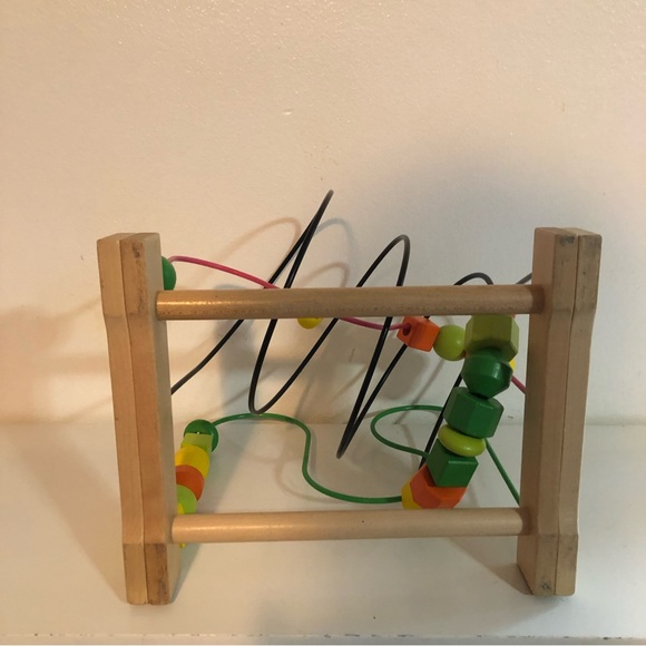 Bead Roller Coaster/wooden beads maze - Picture 6 of 6